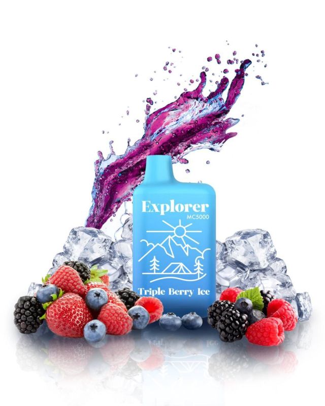 Explorer MC5000 - Triple Berry Ice 5%