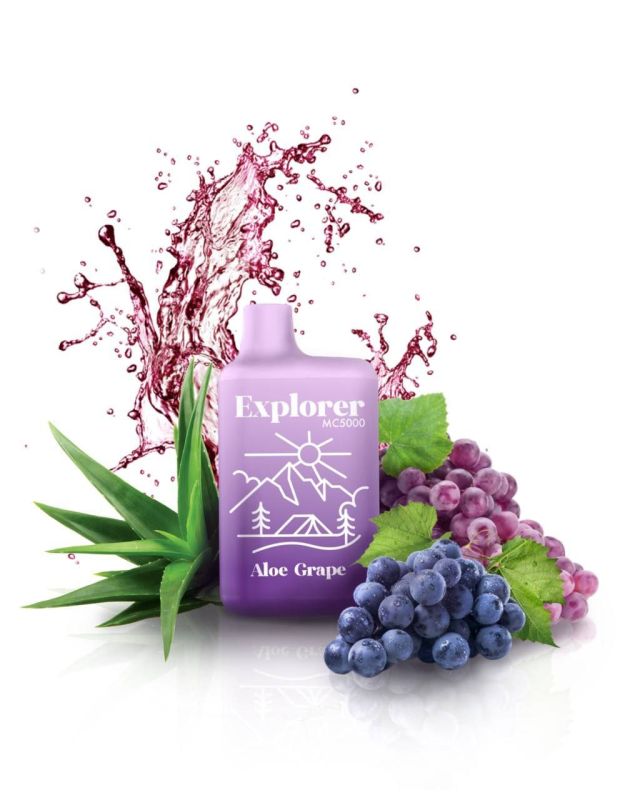 Explorer MC5000 - Aloe Grape 5%