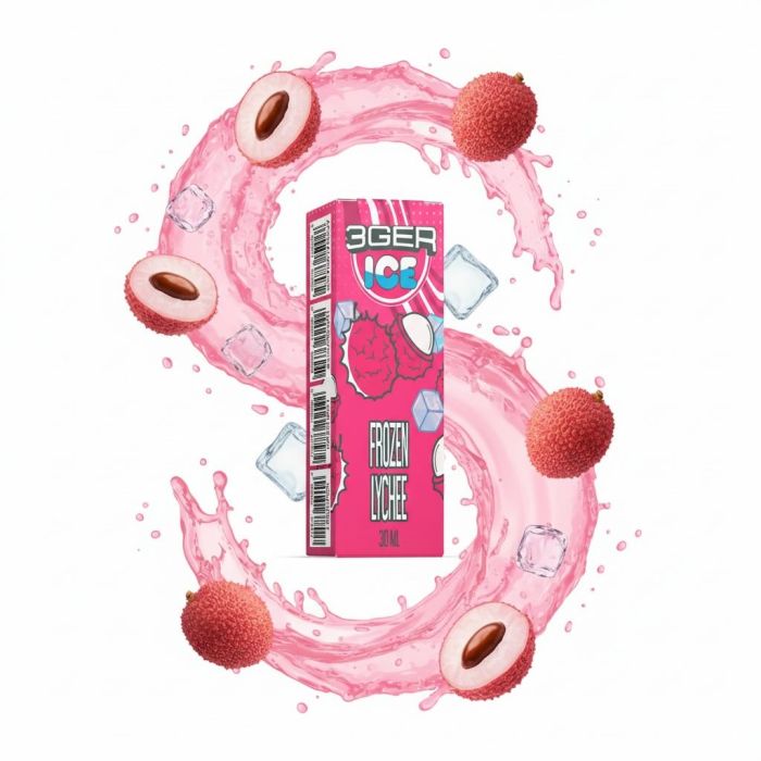 SALT 3GER - Frozen Lychee 30ml (50mg)