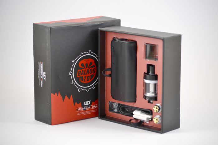 UD Balrog TC 70W Box Mod Kit - black