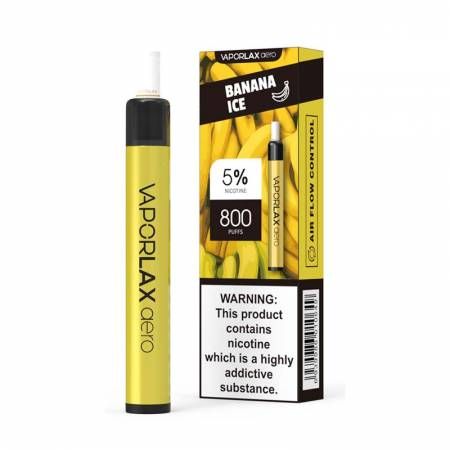 Vaporlax Aero 800 - Banana Ice 50 mg