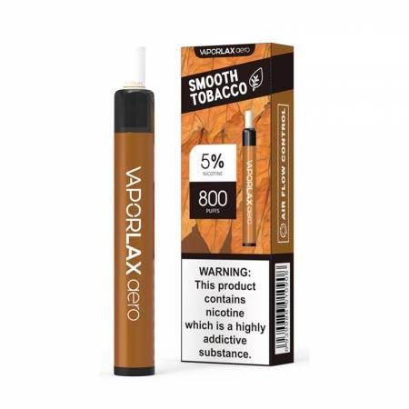 Vaporlax Aero 800 - Smooth Tobacco 50 mg