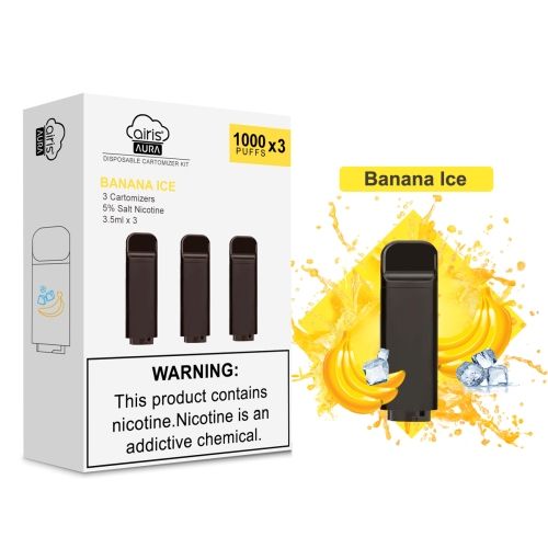 Airis Aura картридж 1000 - Banana Ice (1шт)