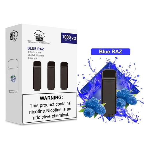 Airis Aura картридж 1000 - Blue Razz (1шт)