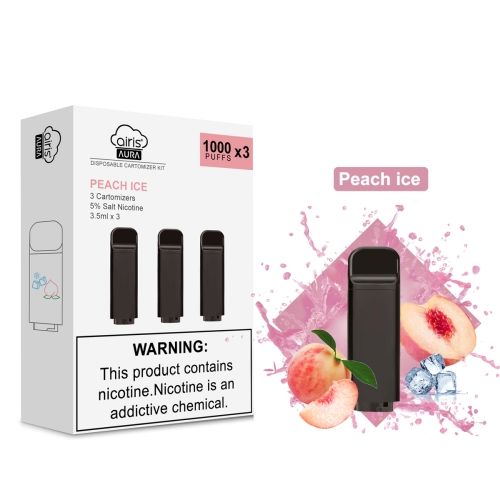 Airis Aura картридж 1000 - Peach Ice (1шт)