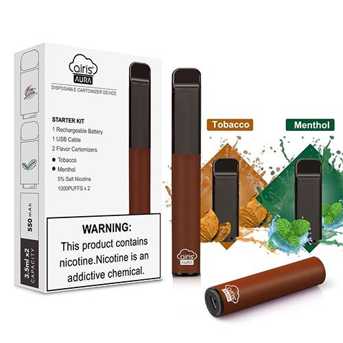 Airis Aura starter kit - Tobacco/Menthol