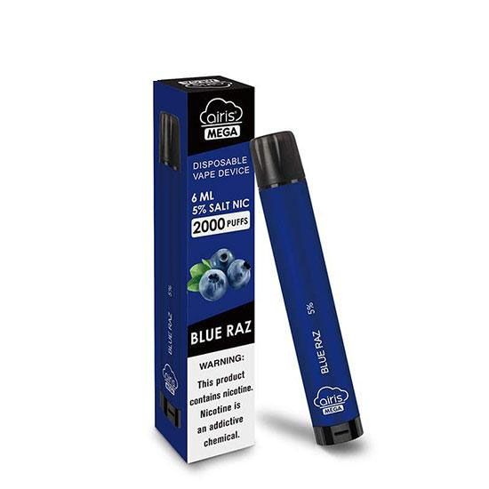 Airis 2000 - Blue Razz 50 mg