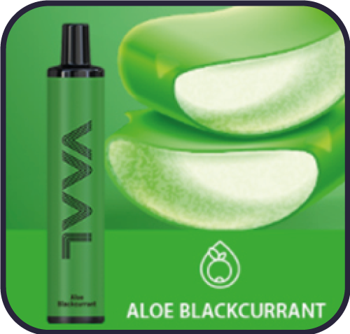 VAAL 1500 - Aloe Black Currant 50 mg
