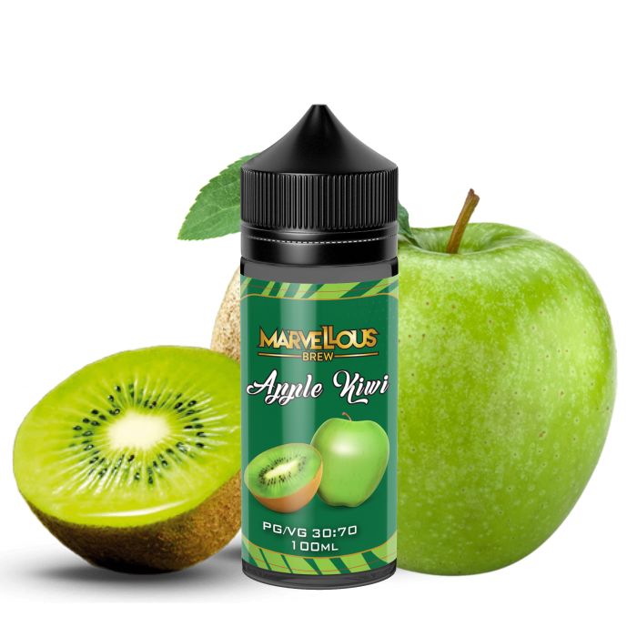 Marvelous Brew - Apple Kiwi 100ml (3mg)