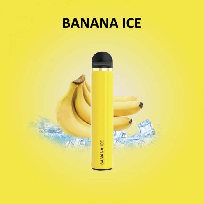 Hugo Supro V3 1500 - Banana Ice 50 mg