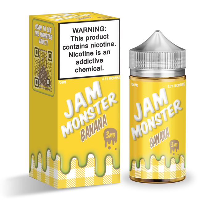 Jam Monster - Banana 100ml (3mg)
