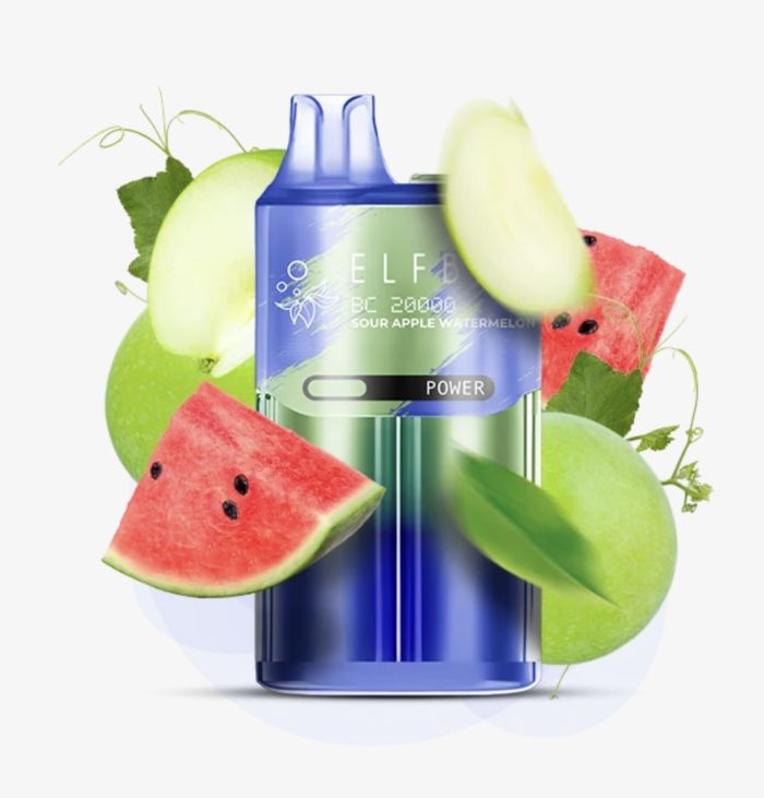Elf Bar BC20000 - Sour Apple Watermelon 5%