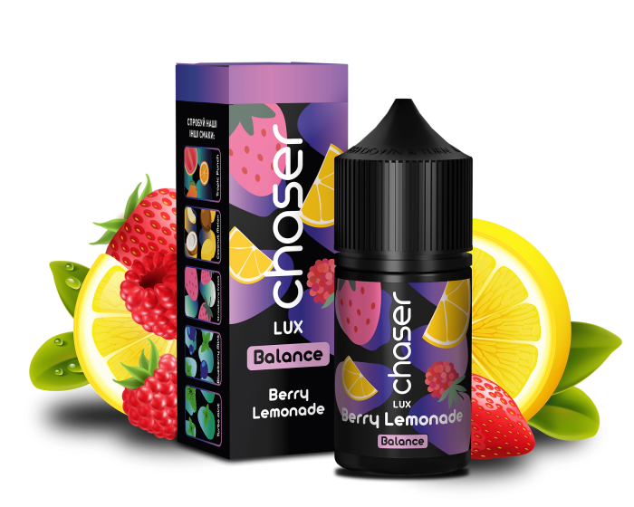 SALT Chaser LUX 30ml - Berry Lemonade (50mg)
