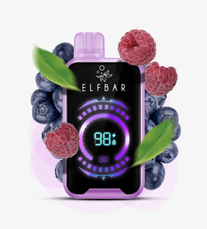 Elf Bar RAYA D2 20000 - Bueberry Raspberry 5%