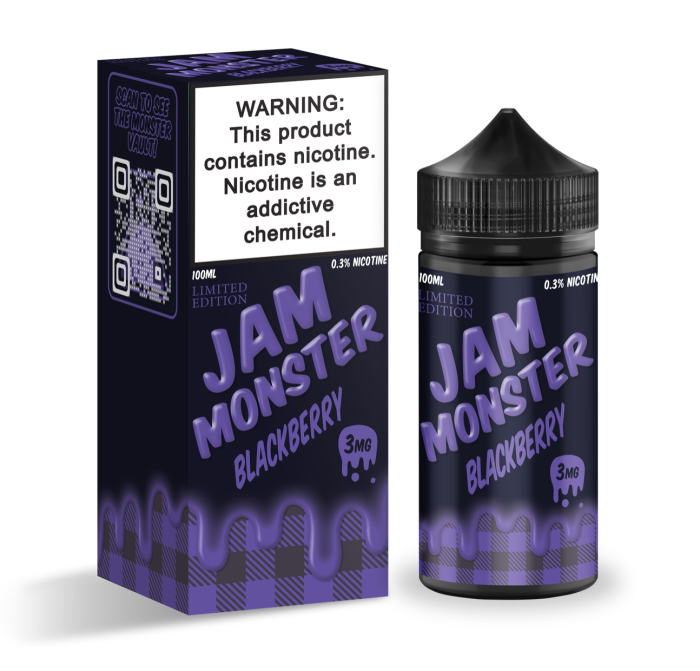 Jam Monster - Blackberry Jam 100ml (3mg)