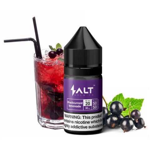 SALT BREW CO - Blackcurrant Lemonade 30мл (20мг)