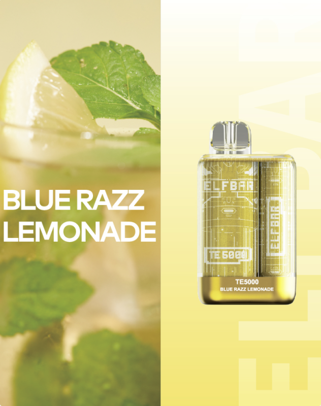 Elf Bar TE5000 - Blue razz lemonade 5%