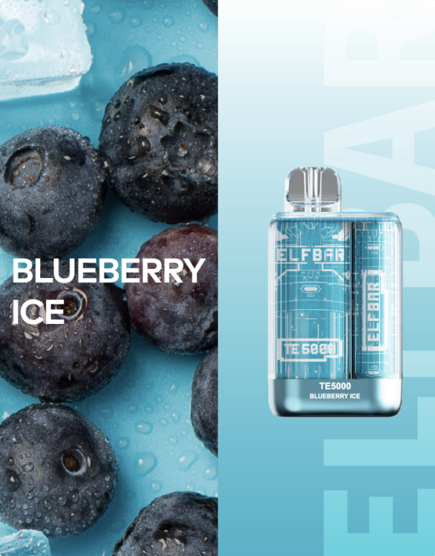 Elf Bar TE5000 - Blueberry ice 5%