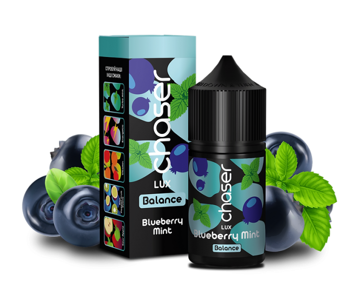 SALT Chaser LUX 30ml - Blueberry Mint (50mg)