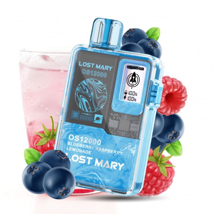Lost Mary OS 12000 - Blueberry Raspberry Lemonade 5%