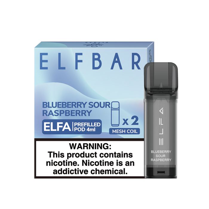 Elf BAR ELFA POD 4ml - Blue Sour Raspberry
