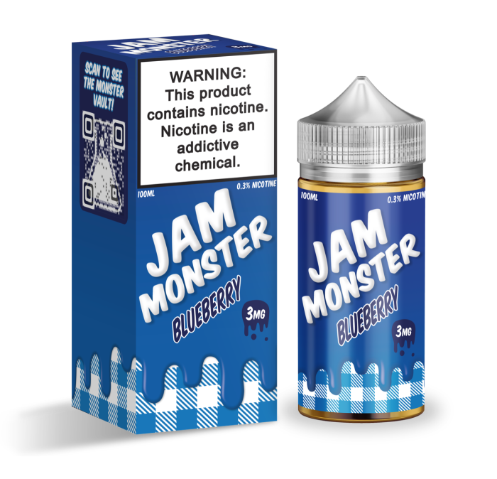 Jam Monster - Blueberry Jam 100ml (3mg)