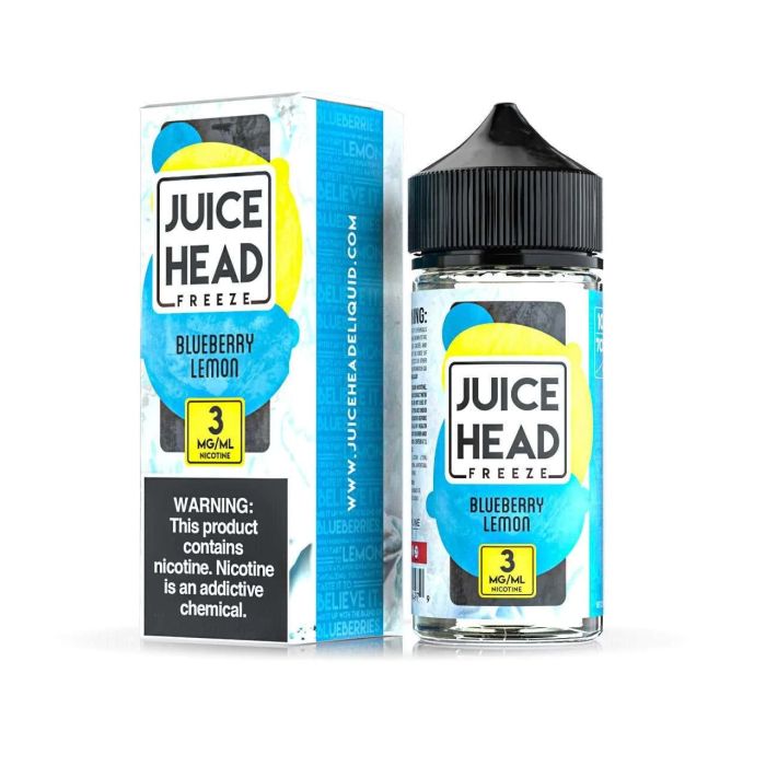 Juice Head - FREEZE Blueberry Lemon 100ml (3mg)