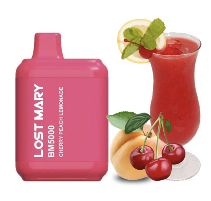 Lost Mary BM5000 - Cherry Peach Lemonade 5%