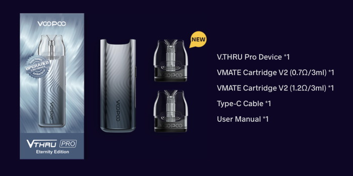 VOOPOO V.THRU PRO Pod - space grey
