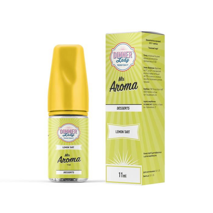 SALT Dinner Lady (набір) - Lemon Tart 30ml (50mg)
