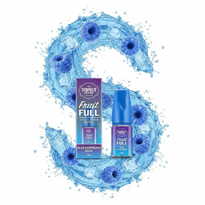 SALT Dinner Lady FRUITFULL (набір) - Blue Raspberry (sour) 30ml (50mg)
