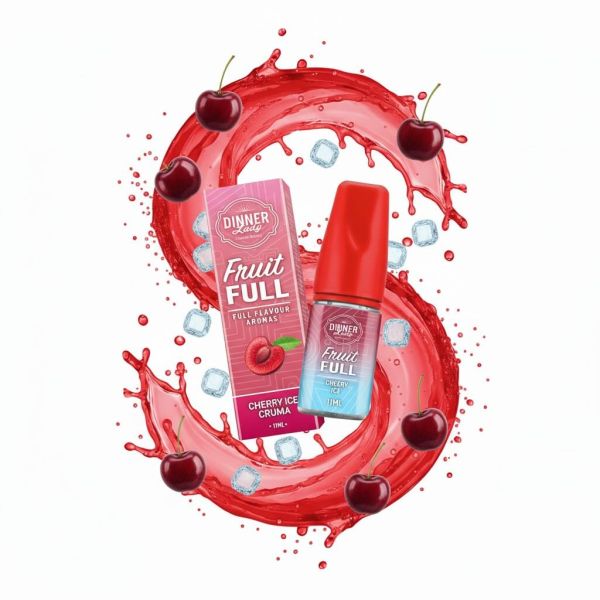 SALT Dinner Lady FRUITFULL (набір) - Cherry ICE 30ml (50mg)