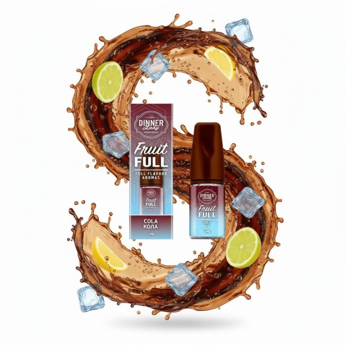 SALT Dinner Lady FRUITFULL (набір) - Cola ICE 30ml (50mg)