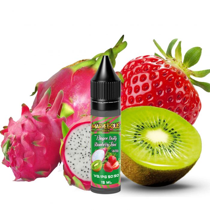 SALT Marvelous Brew - Dragon fruity strawberry kiwi 15ml (35mg)