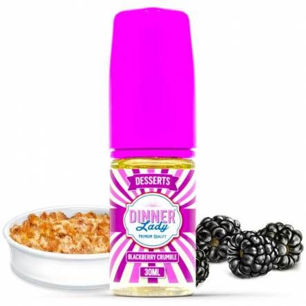 Dinner Lady SALT - Blackberry Crumble 30ml (30mg)
