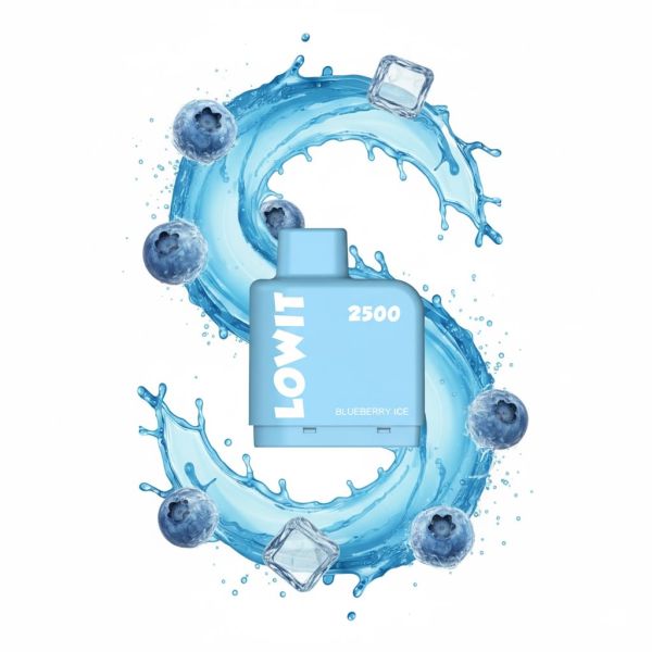 Картридж Elf Bar LOWIT 2500 - Blueberry ICE (ЧРЦЯ ЛД) 5%