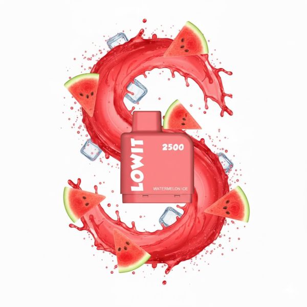 Картридж Elf Bar LOWIT 2500 - Watermelon ICE (КВН ЛД) 5%