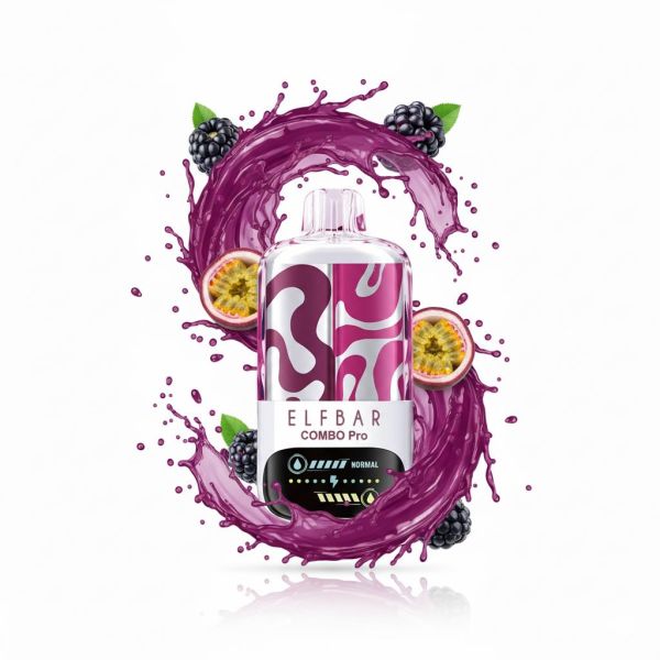 Elf Bar COMBO PRO 30000 - Blackberry - Passion Fruit 5%