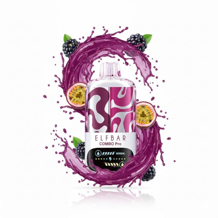 Elf Bar COMBO PRO 30000 - Blackberry - Passion Fruit 5%