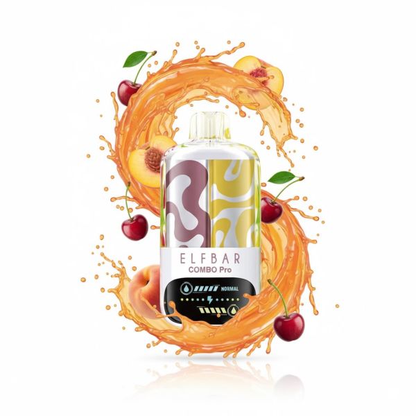 Elf Bar COMBO PRO 30000 - Cherry - Peach Lemonade 5%