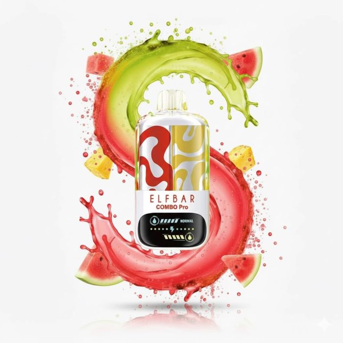 Elf Bar COMBO PRO 30000 - Sour Watermelon - Pineapple 5%