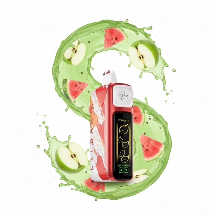 Elf Bar Nic King 30000 - Sour Apple Watermelon 5%