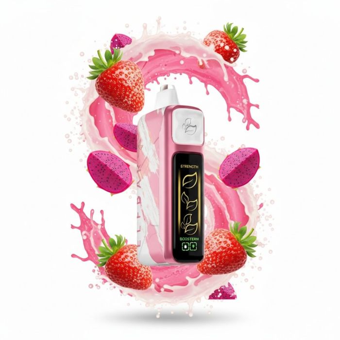 Elf Bar Nic King 30000 - Sour Strawberry Dragonfruit 5%