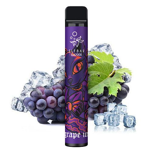 Elf Bar 2000 - Grape Ice 5%