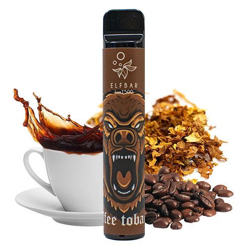 Elf Bar 1500 - Coffe Tobacco 50 mg