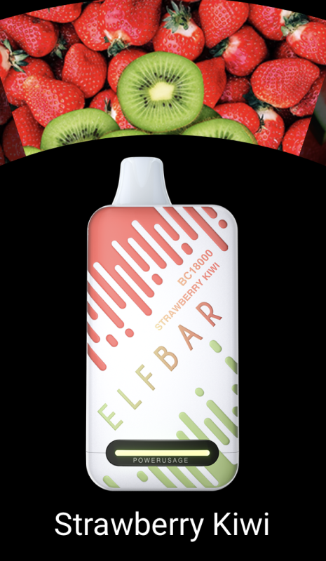 Elf Bar BC18000 - Strawberry Kiwi 5%