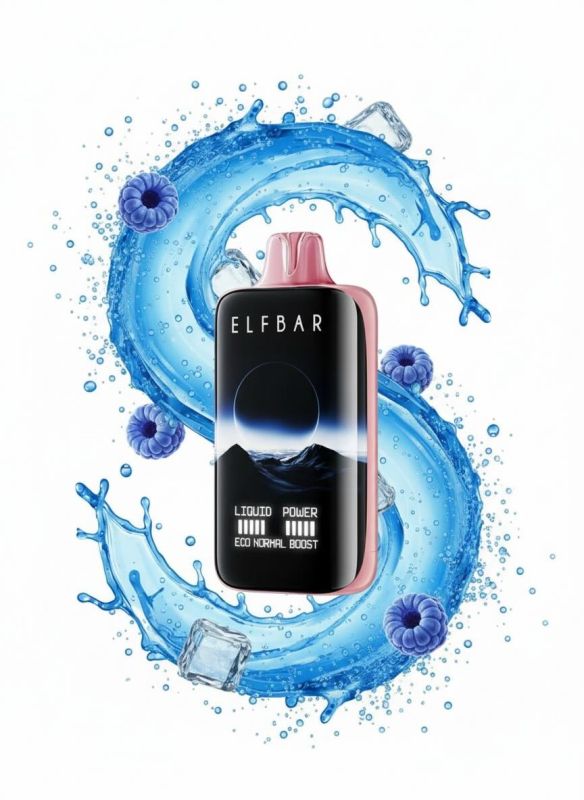 Elf Bar Moon Night 40000 - Blue Razz ICE 5%