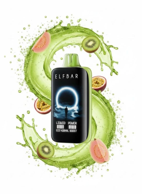 Elf Bar Moon Night 40000 - Kiwi Passion Fruit Guava 5%