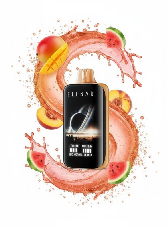 Elf Bar Moon Night 40000 - Mango Peach Watermelon 5%