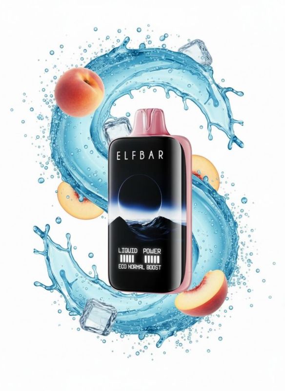 Elf Bar Moon Night 40000 - Peach ICE 5%